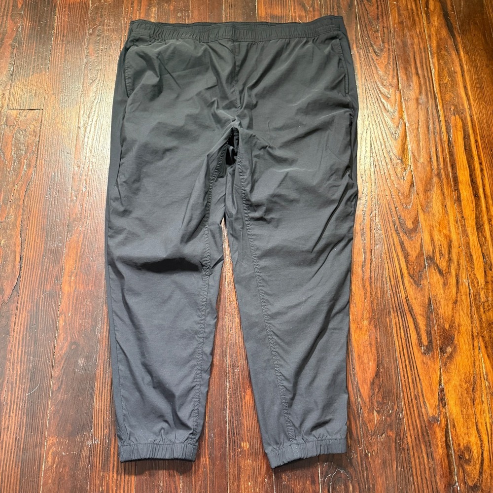 Eddie Bauer First Ascent Pants Womens 20W Black Plus Hiking Nylon Stretch‎ Cargo